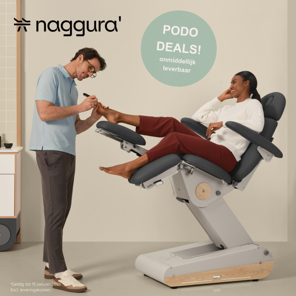 Podotherapie / pedicure deals Naggura behandelstoelen